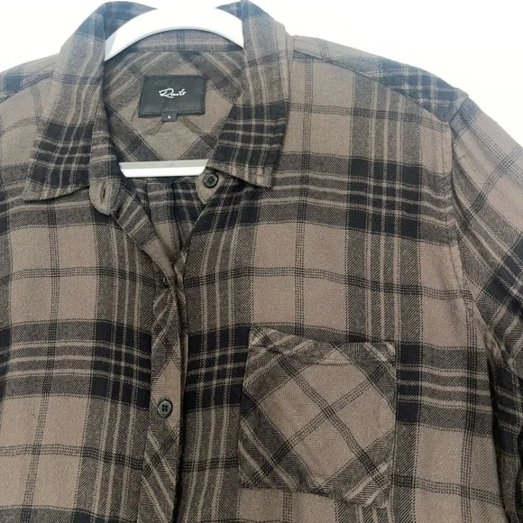 Rails plaid button down in Hunter style - Picture 2 of 6